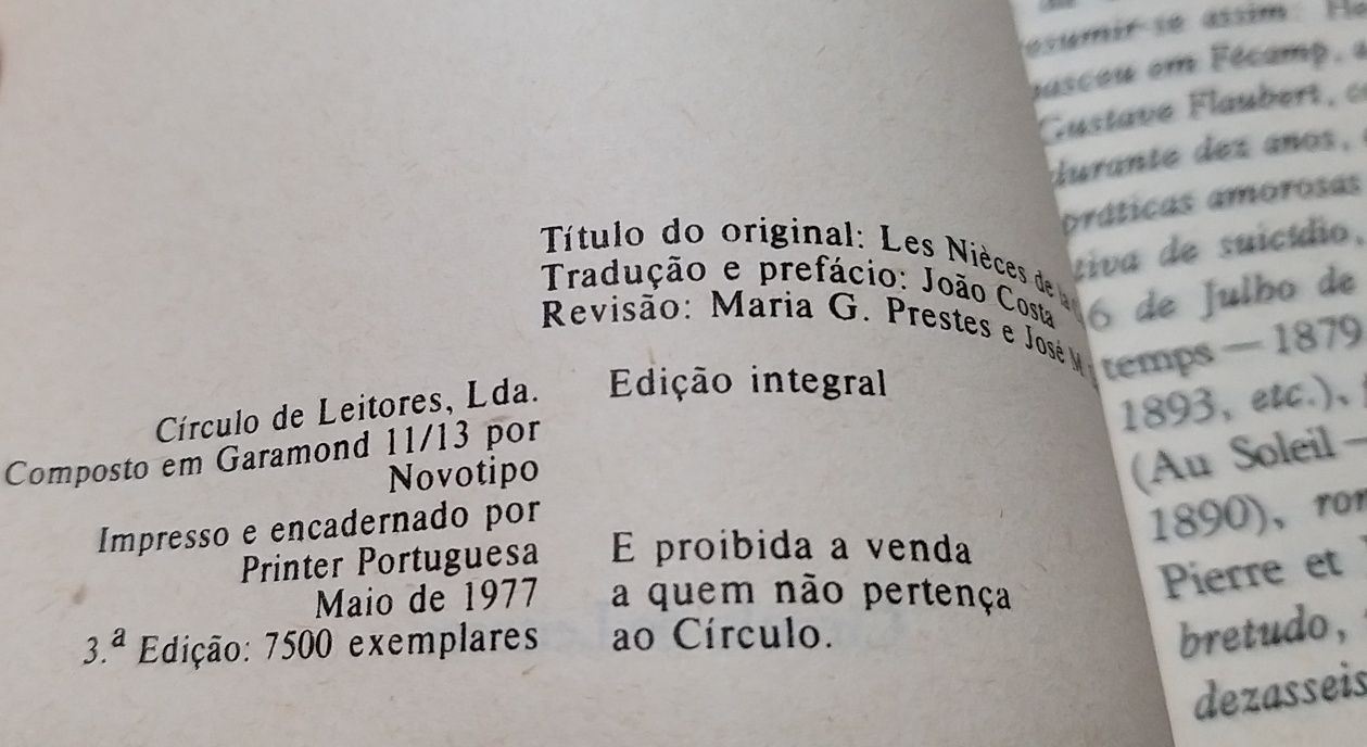 As Sobrinhas da Viúva do Coronel.