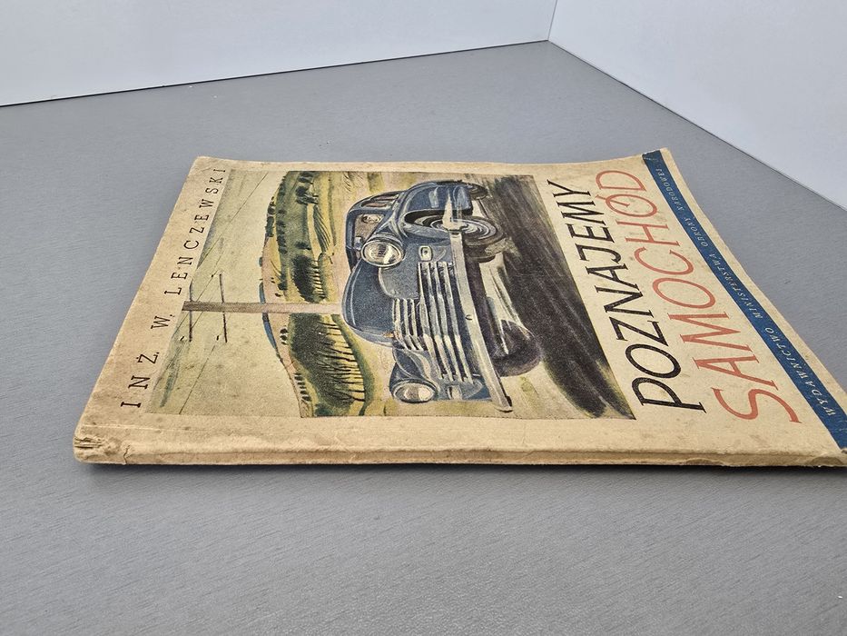 Lenczewski W.: Poznajemy samochód 1954 unikat