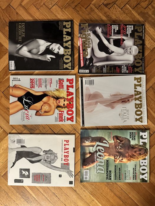 Czasopisma playboy (rezerwacja)