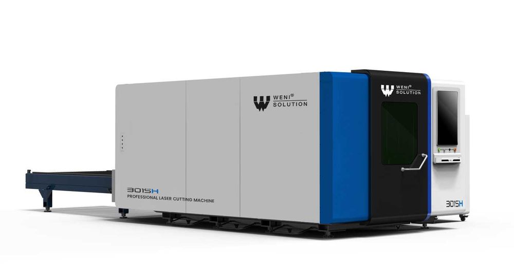 Fiber Laser wycinarka laserowa ploter CNC Weni 3015H 6kW POLSKI SERWIS