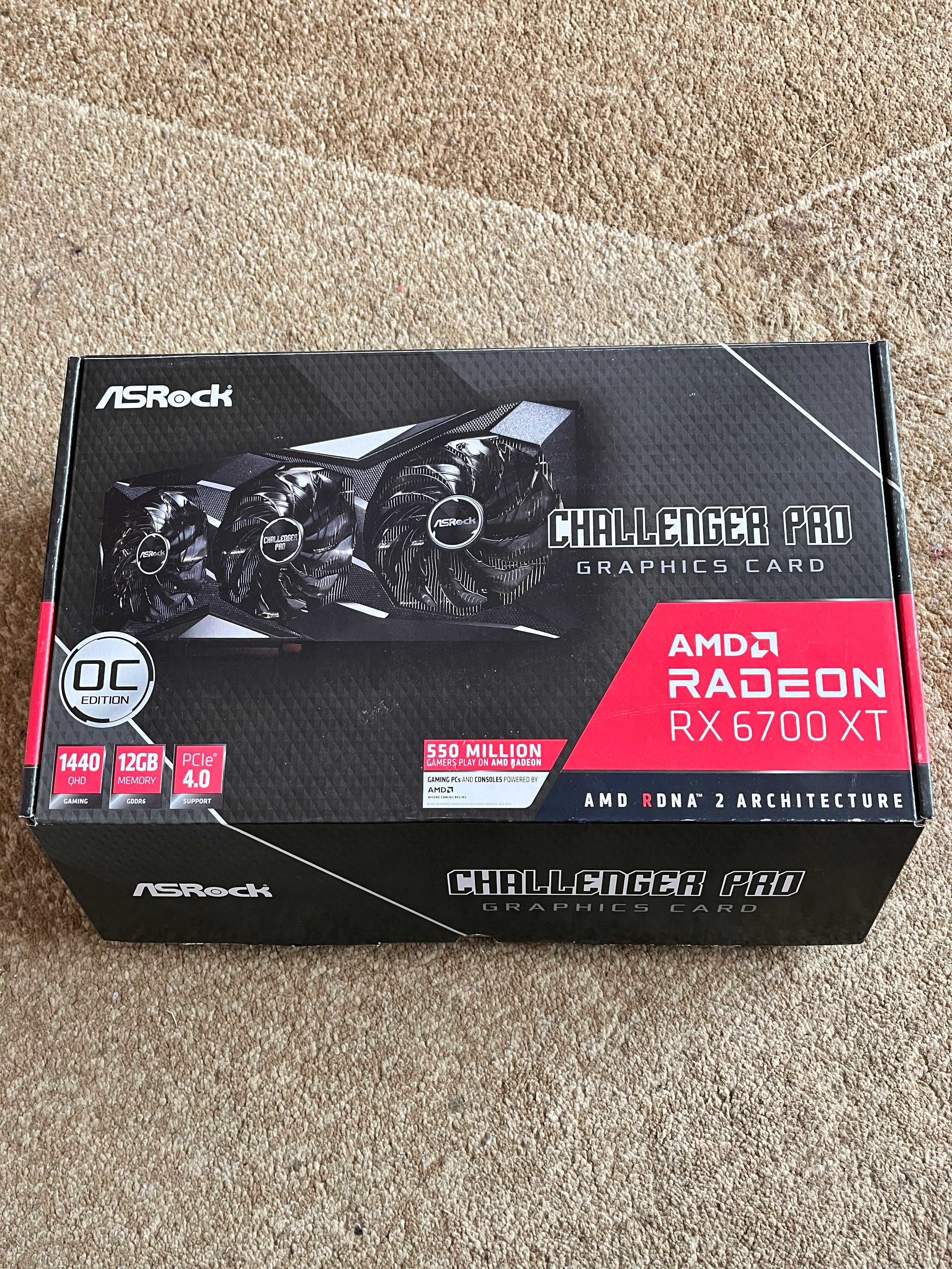 Karta Graficzna Asrock Challenger Pro RX 6700XT