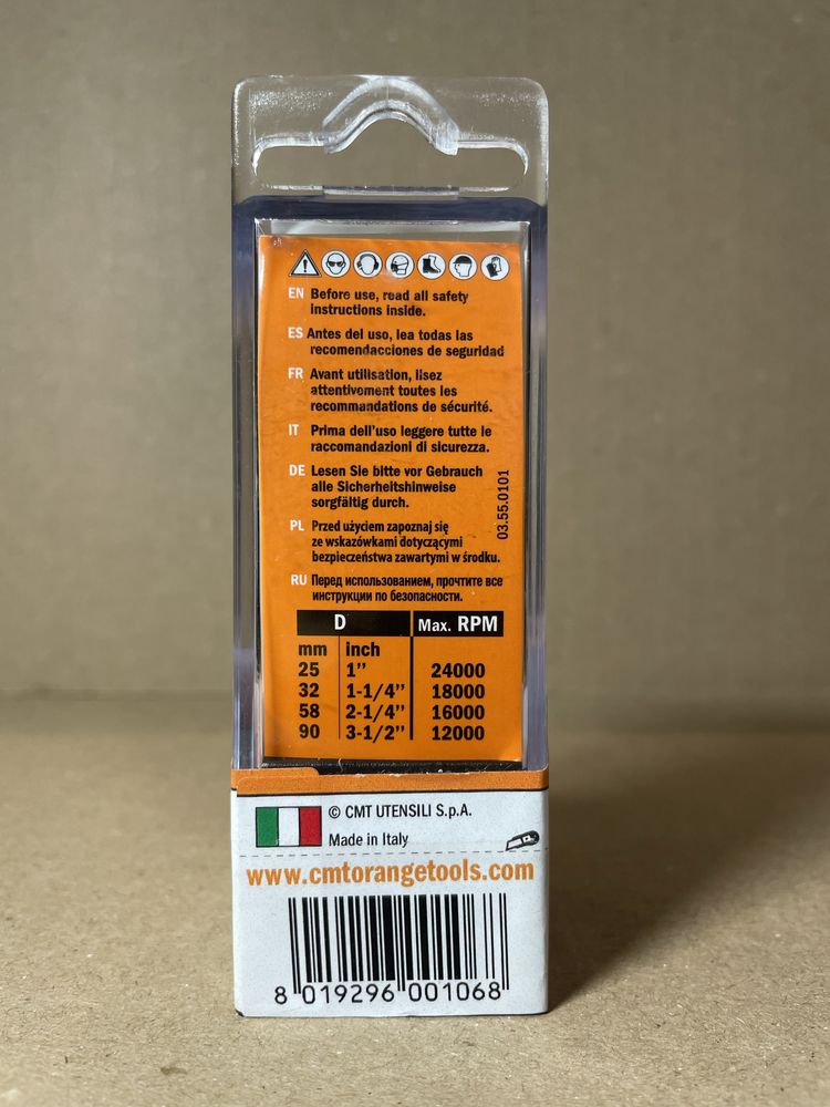 Frez do drewna CMT 706.096.11 prosty
