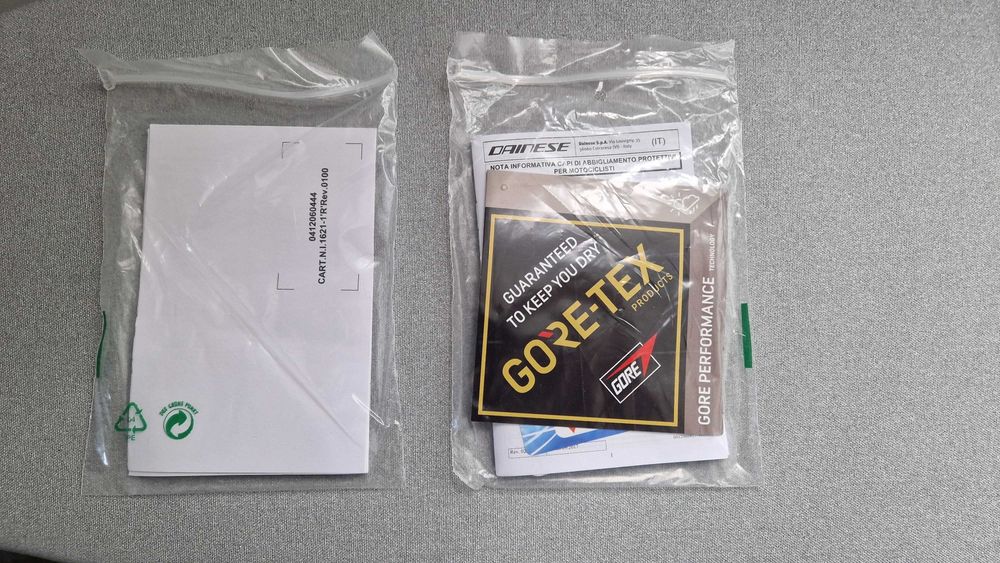 Casaco de Mota - Dainese Sport Master Gore-Tex (novo - sem uso)