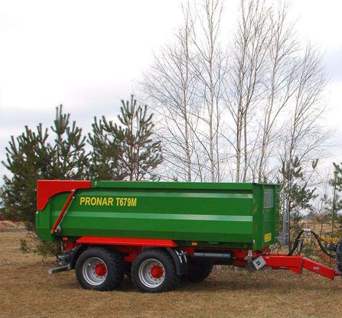 Przyczepa Pronar skorupowa 12 ton T679M rolnicza