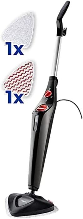 Vileda Steam Plus myjka parowa z poszewką z mikrofibry i PowerPad