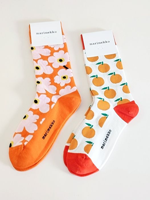 MARIMEKKO бавовняні шкарпетки
фірмові шкарпетки