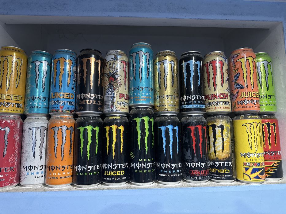 Coleção Latas Monster