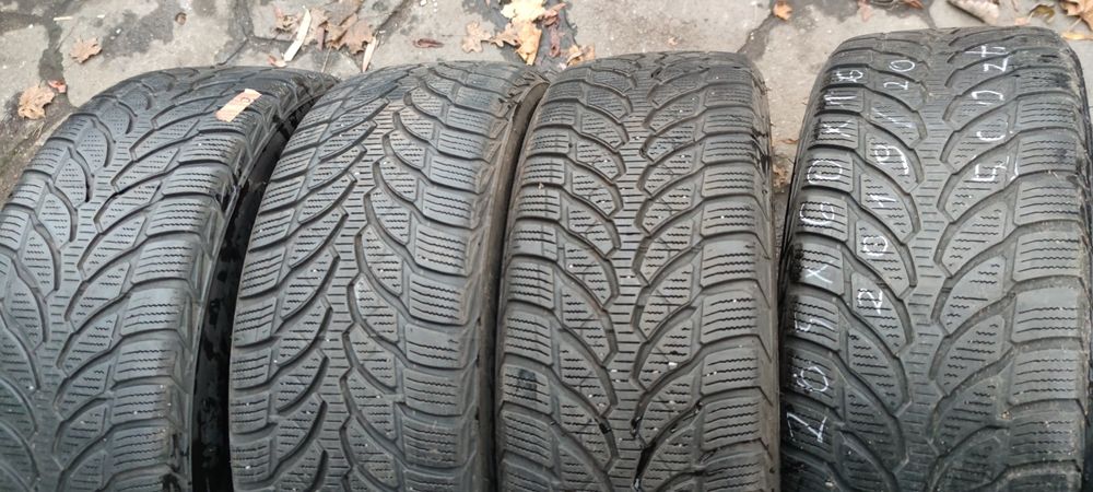 opony zima 205x60x16 BRYDGESTONE 4szt 500zł 2019r