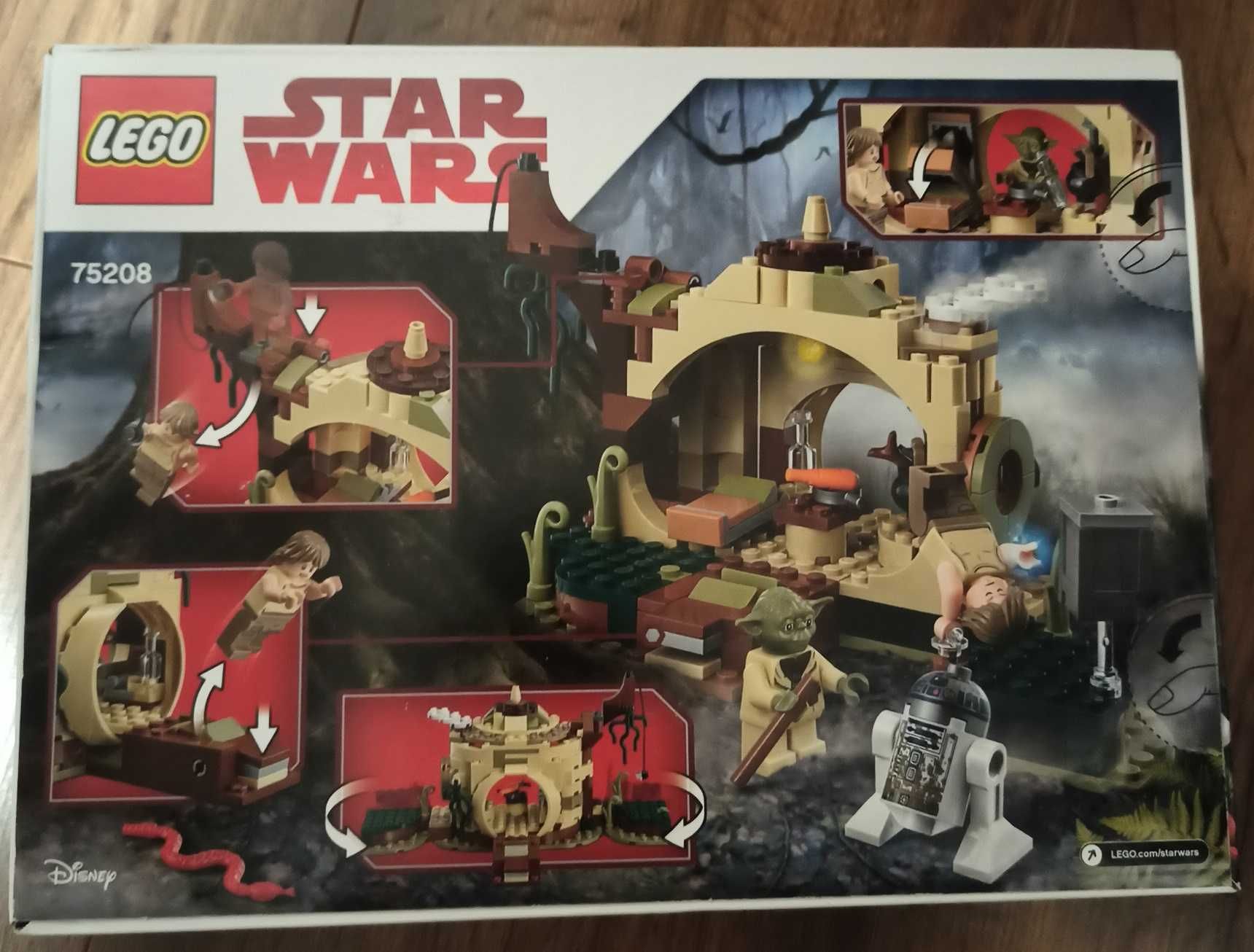 NOWE! Lego Star Wars 75208 - Chatka Yody / Yoda's Hut