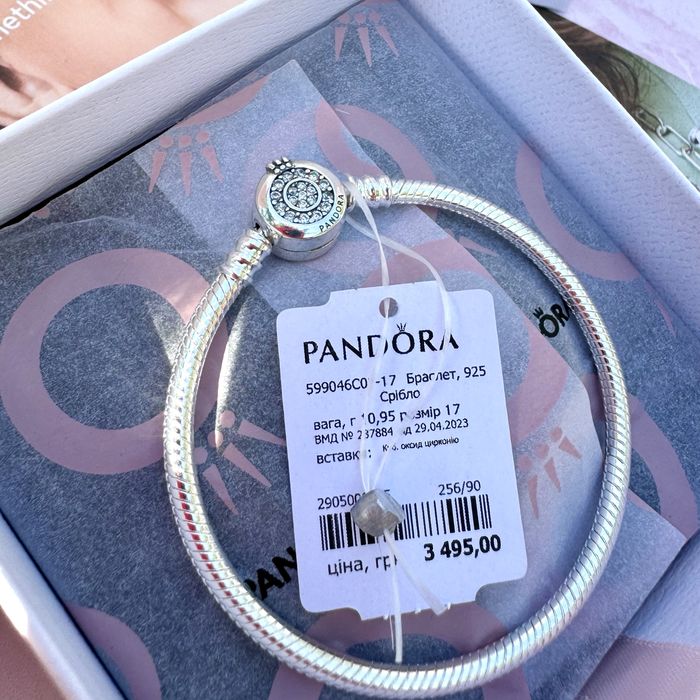 Браслет Пандора, Pandora оригінал, новий браслет пандора прикраса