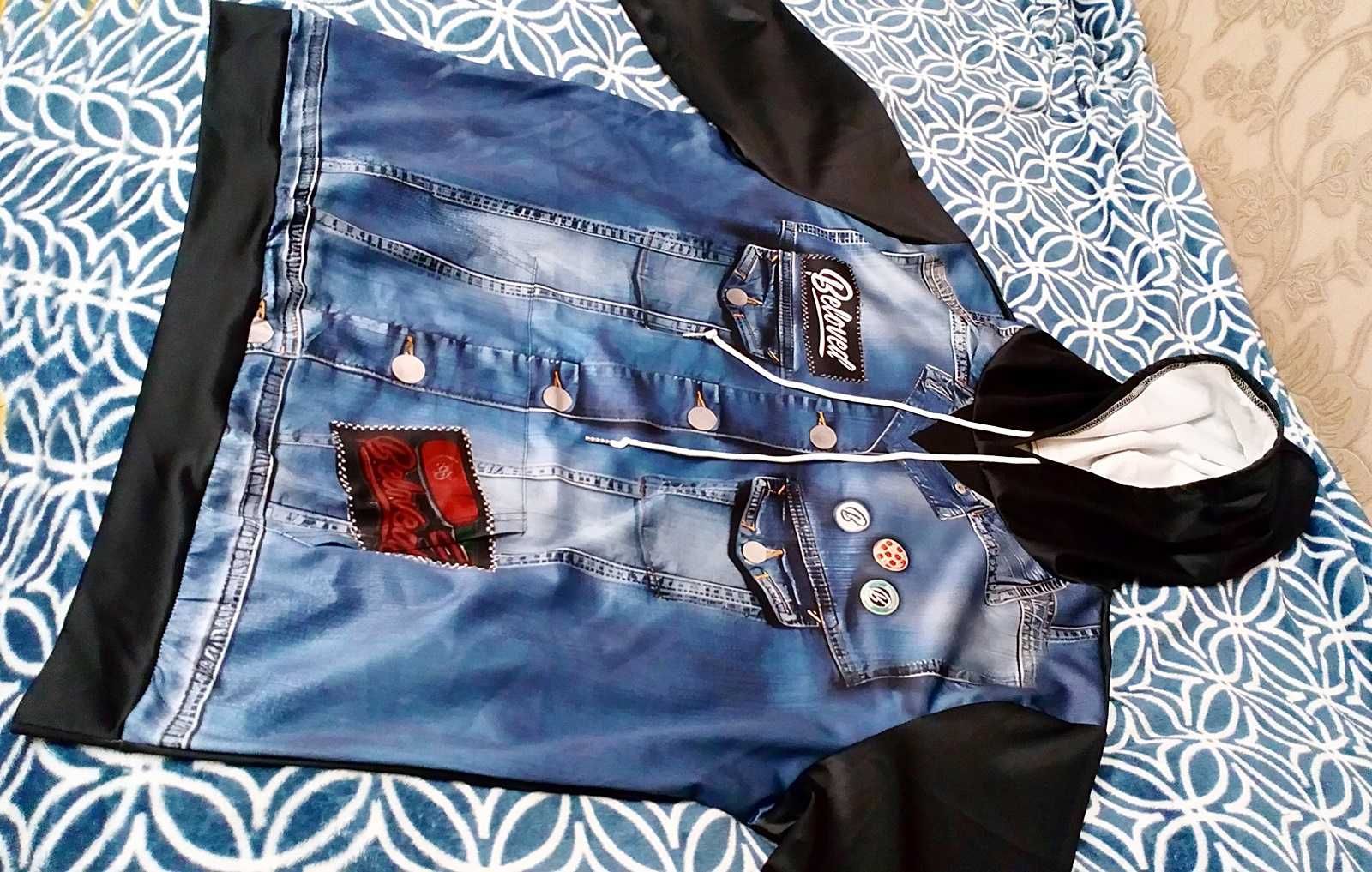 EKSTRA NOWA BLUZA męska kurka, bezrękawnik 3w1