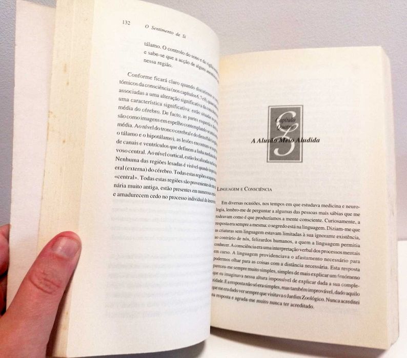 Livro - O Sentimento de Si, de António Damásio