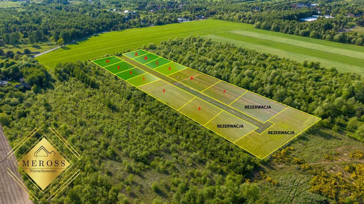 Kompleks działek pod osiedle domów jednorodzinnych/MEROSS