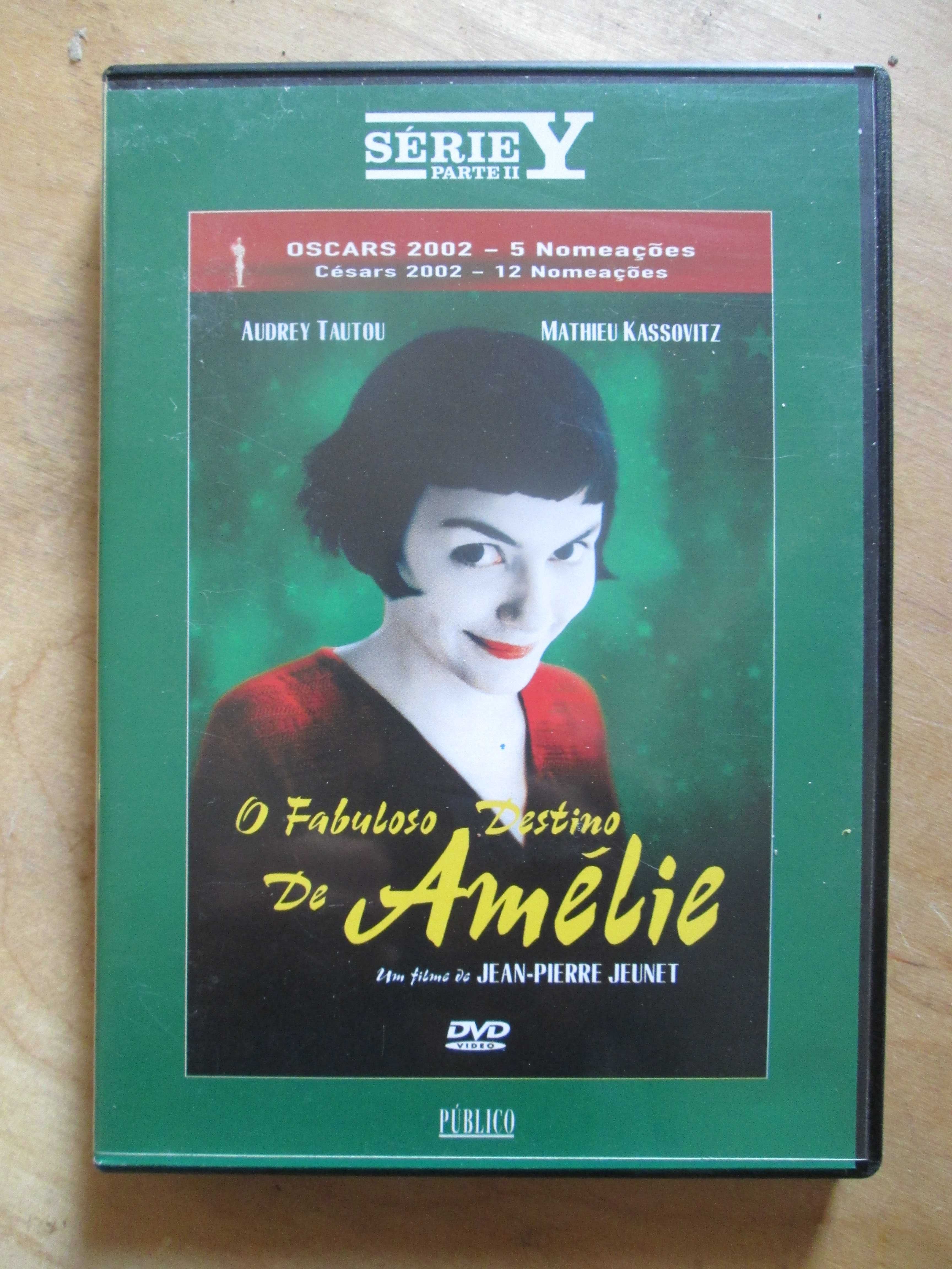 DVD O Fabuloso Destino de Amélie, Audrey Tautou, Rufus, Yolande Moreau