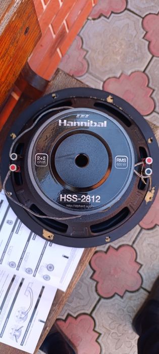 Сабвуфер Deaf Bonce Hannibal HSS-2812