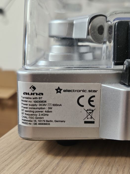 Gramofon auna sprawny