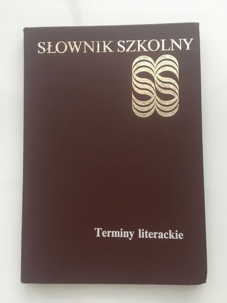 Słownik Szkolny Terminy Literackie