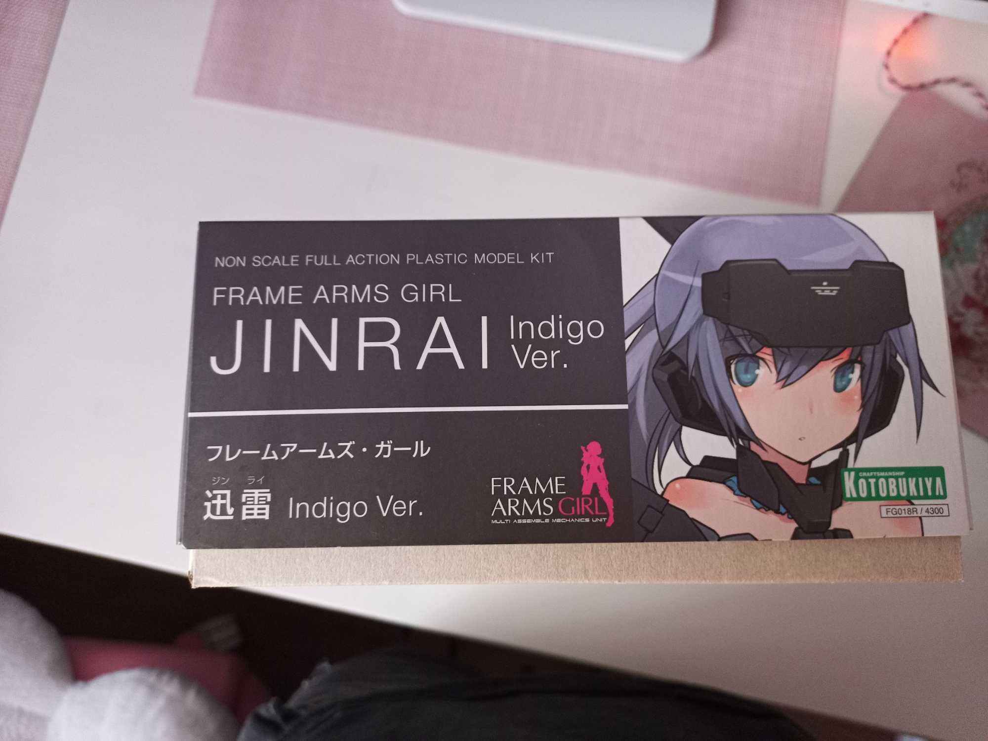 Model do składania Frame Arms Girl - Jinrai Indigo Ver.