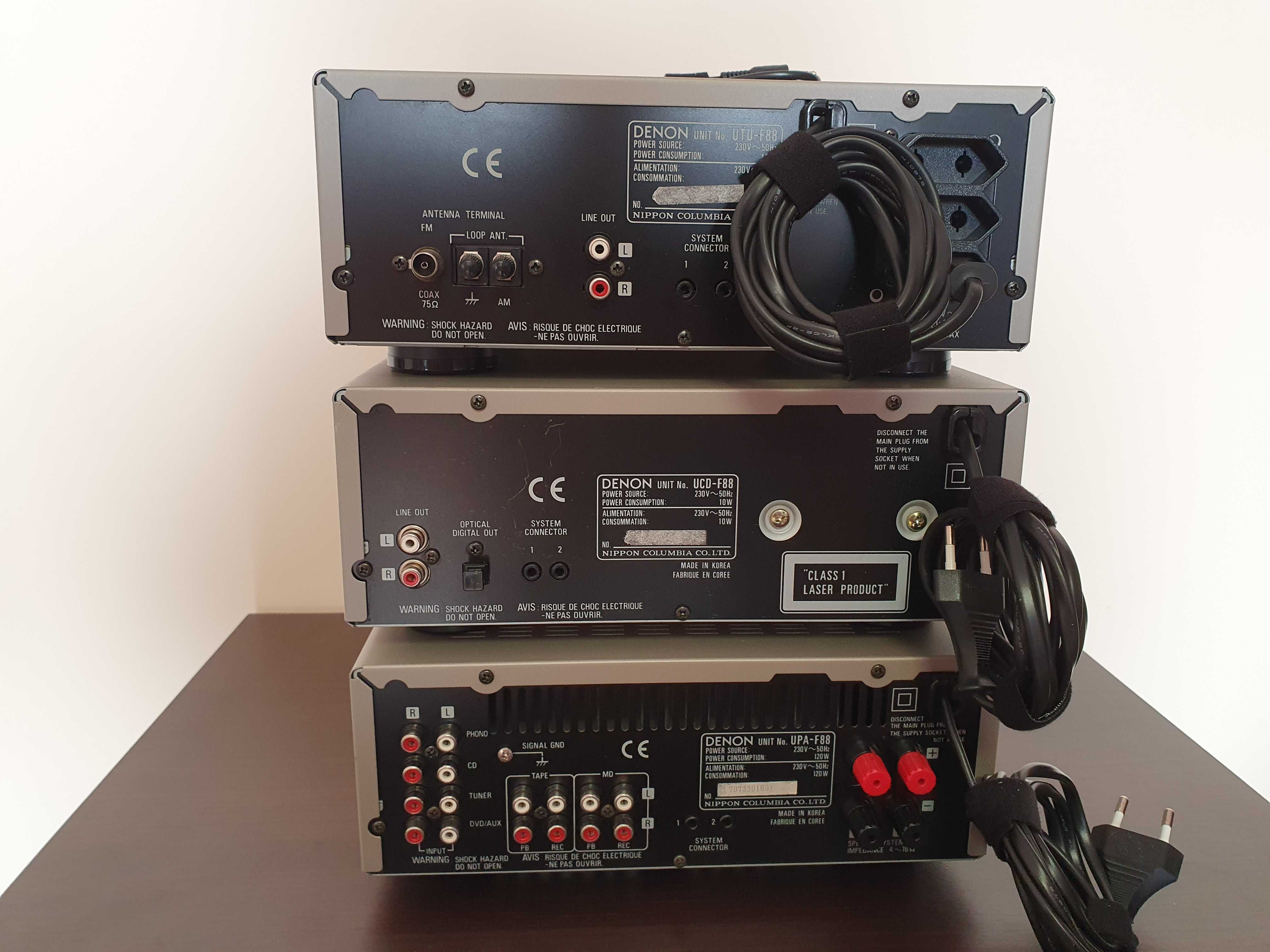 Wieża Denon UPA-F88 + UCD-F88 + UTU-F88