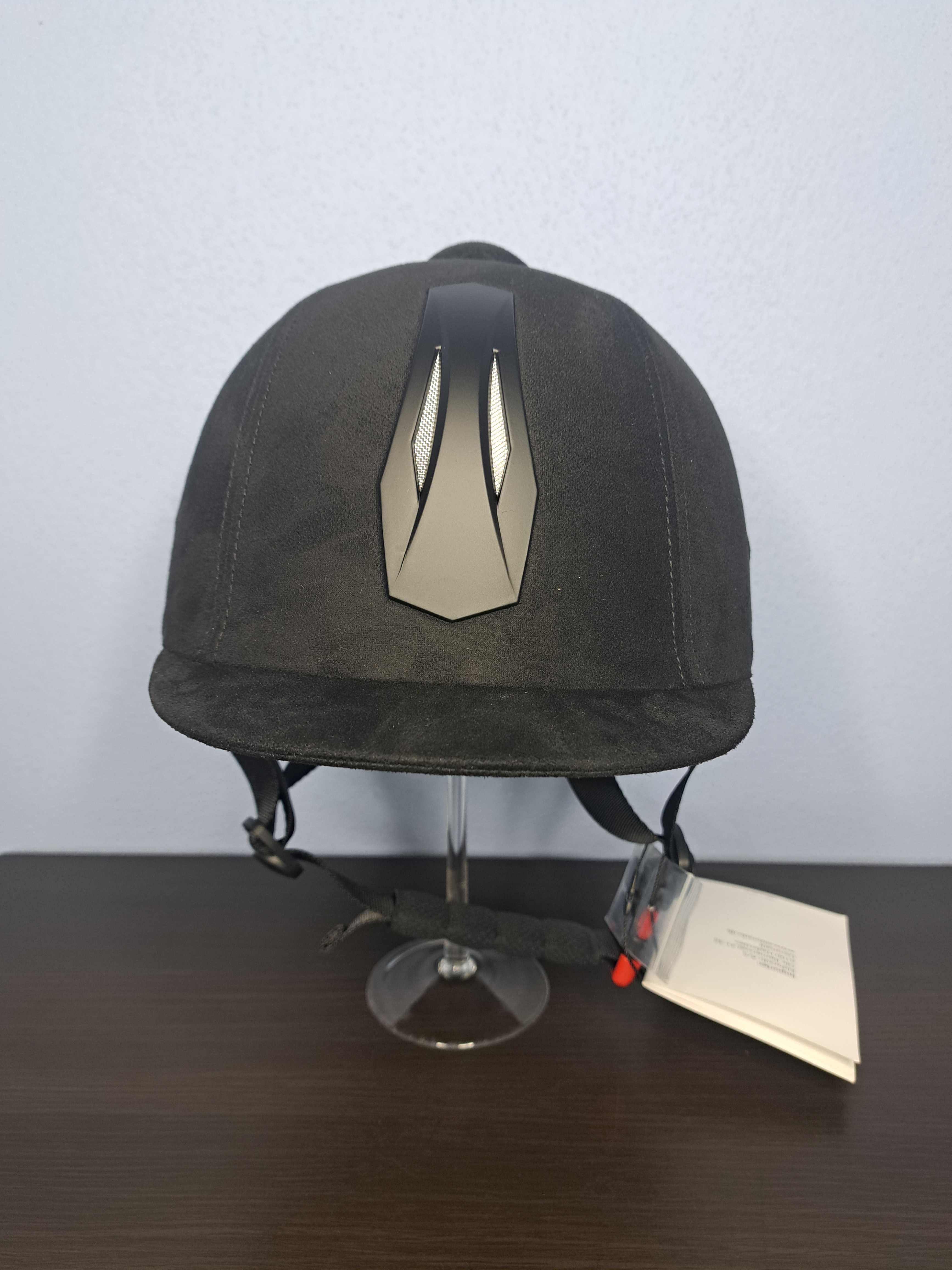 Kaski Kask jeździecki toczek Lazura r. 52-54 cm S