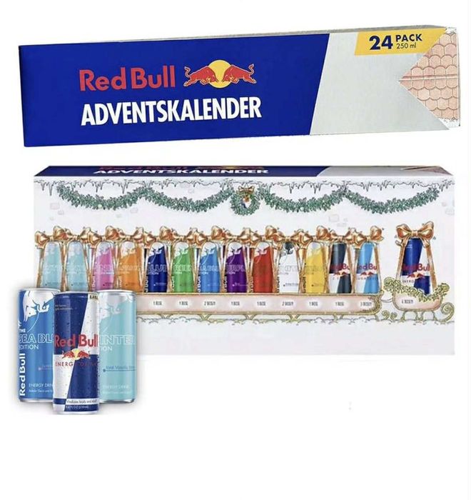 Kalendarz adwentowy redbull 24szt