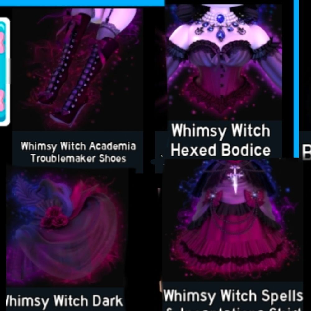 Продам сет Whimsy witch Роял хай роблокс