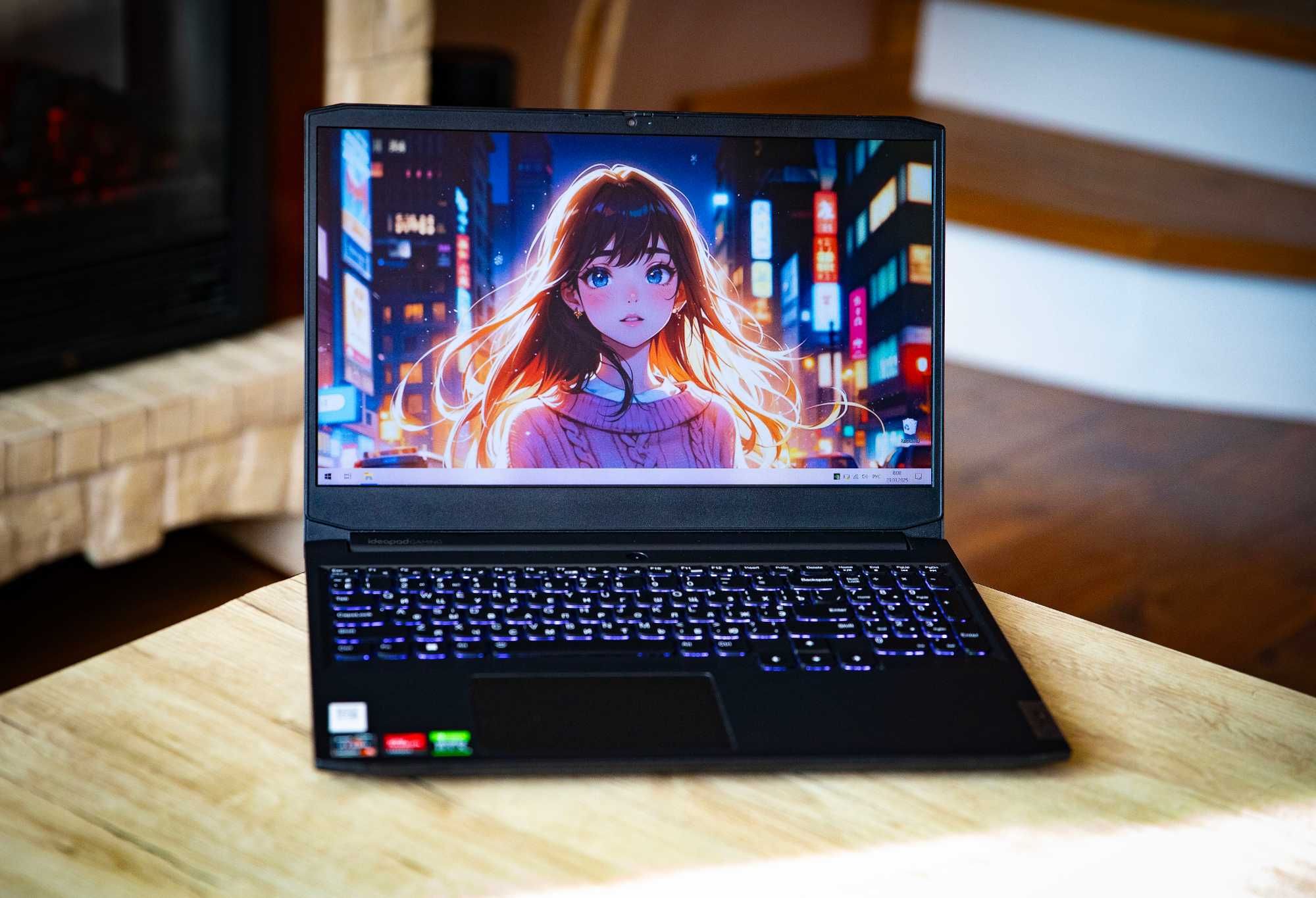 Игровой Lenovo Ryzen 5600h RTX3050 16gb