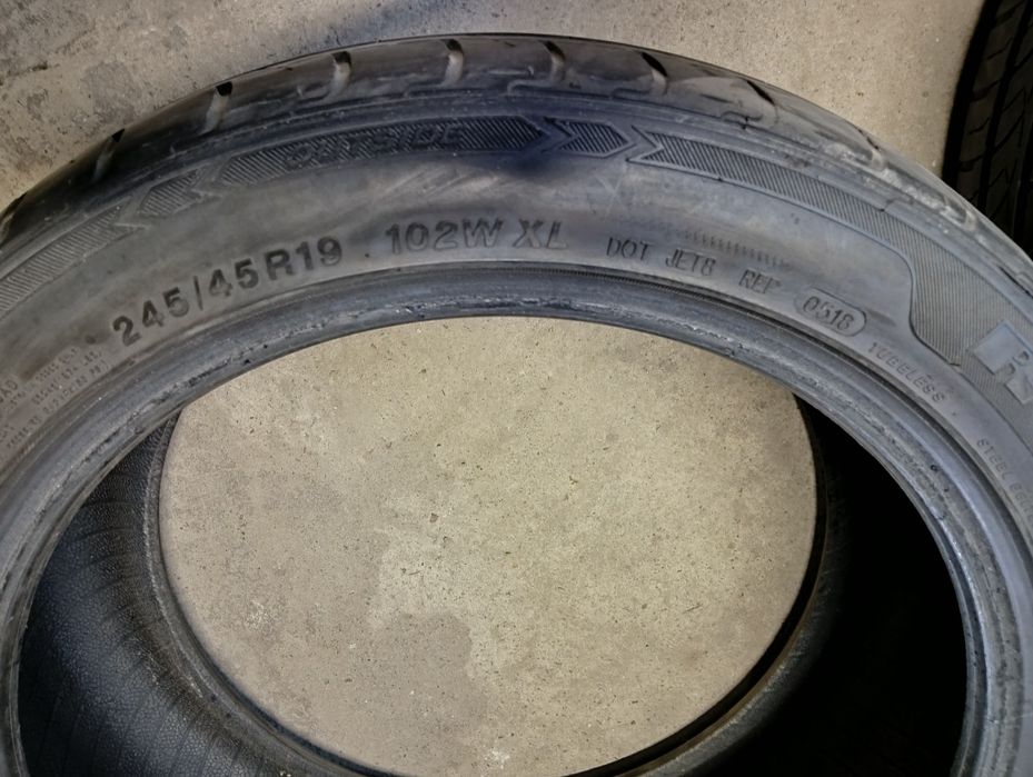 Sprzedam opony imperial 275/40/R19 / 245/45/R19