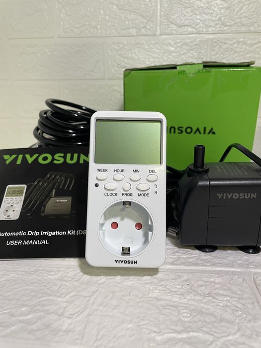 комплект автоматичного крапельного поливу VIVOSUN FlexFeed (D8)