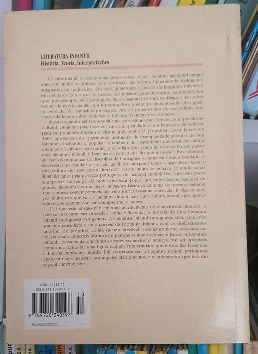 Literatura infantil historia e teoria