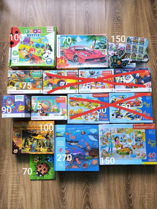 Дитячі пазли dodo, Castorland, mideer