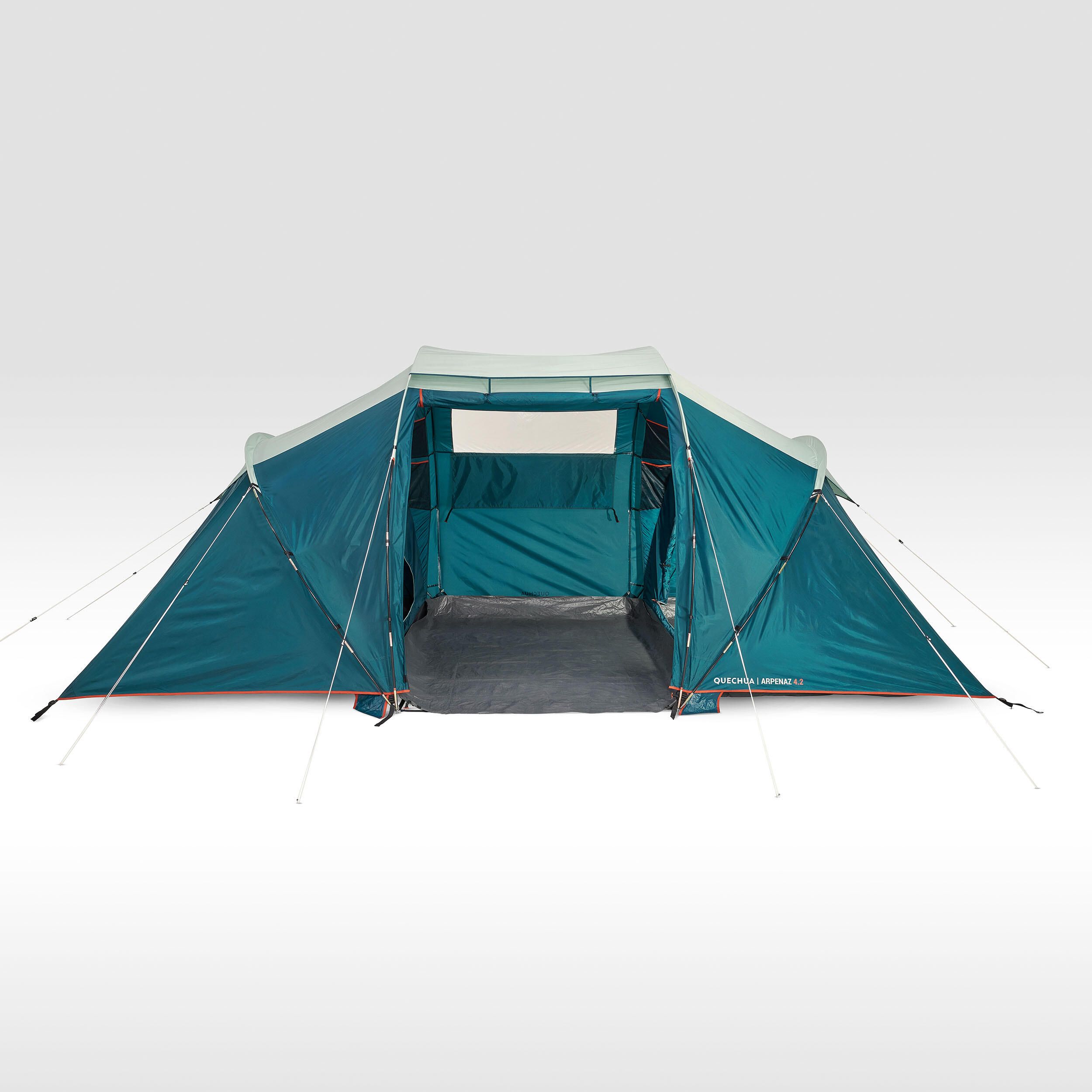 Tenda de campismo com varetas - ARPENAZ 4.2 - 4 pessoas - 2