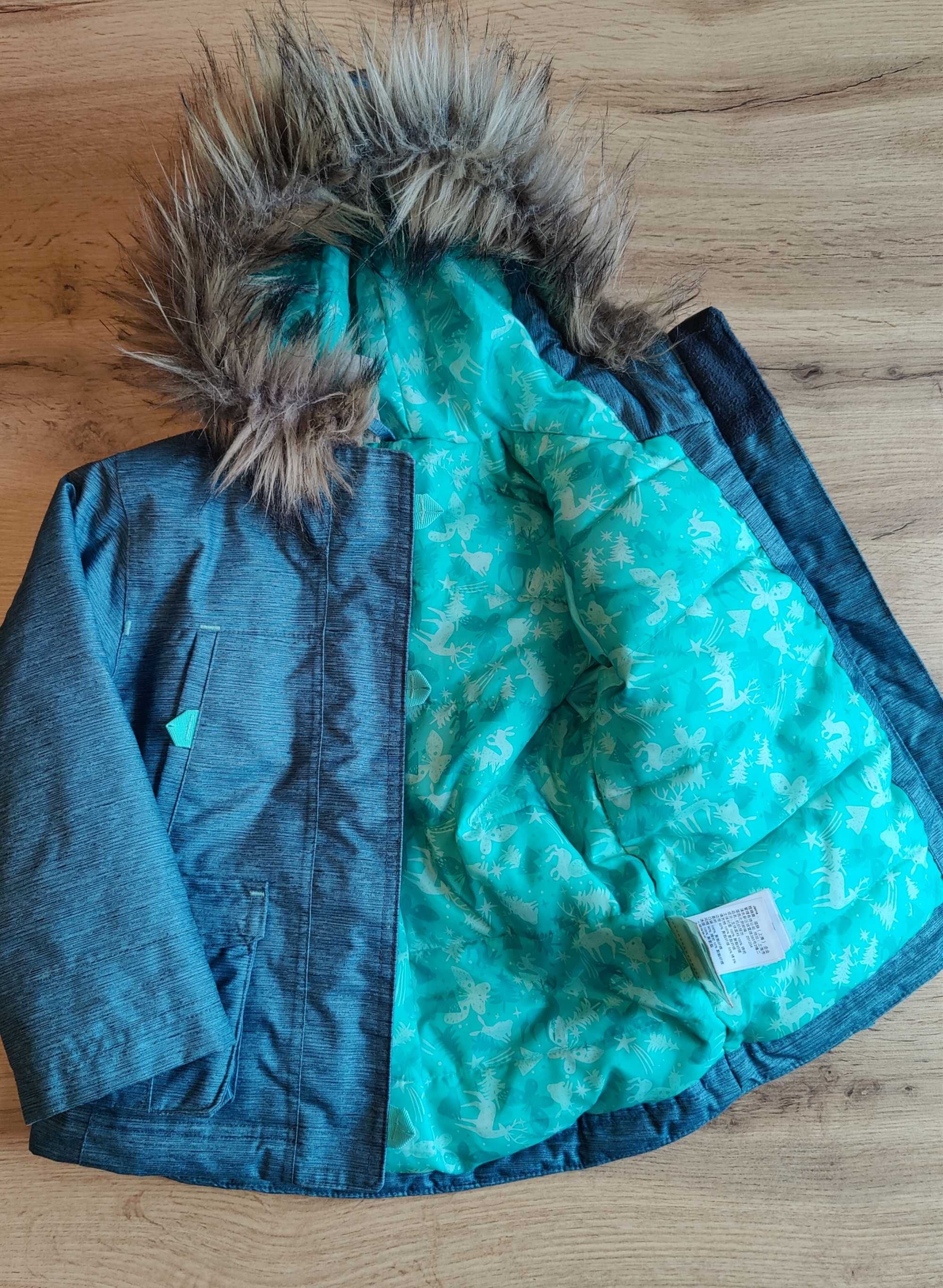 Kurtka Quechua WTP - SH500 U-WARM zimowa r. 89-95 cm, 2-3 lata