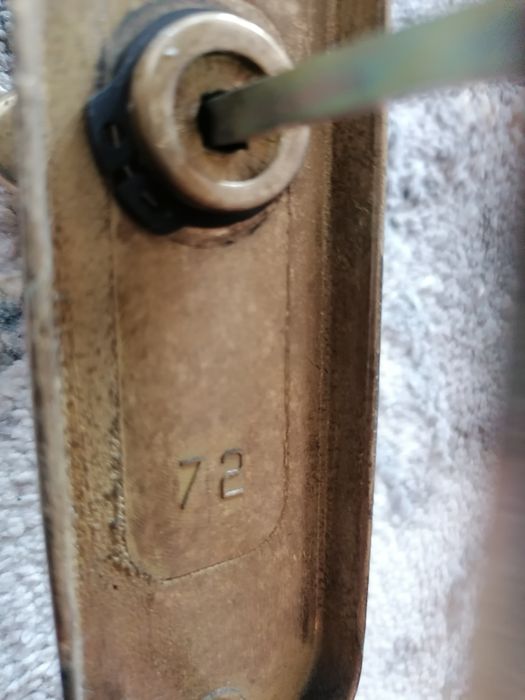 Klamki mosiężne złote Made in Italy