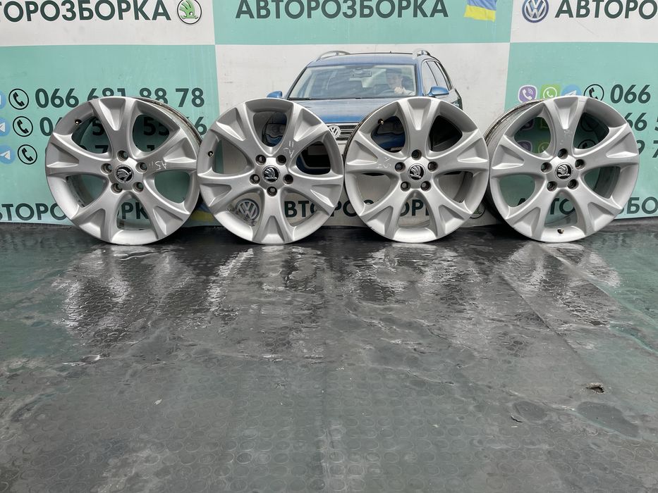 Титани диски R17 титаны шкода октавія а5