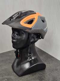 Kask rowerowy BTwin BH300 Orange 53-57cm