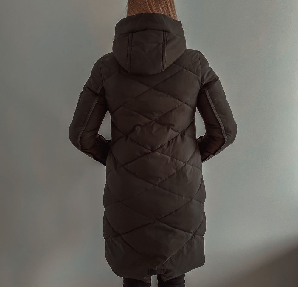Зимнее пальто (теплое и удобное)