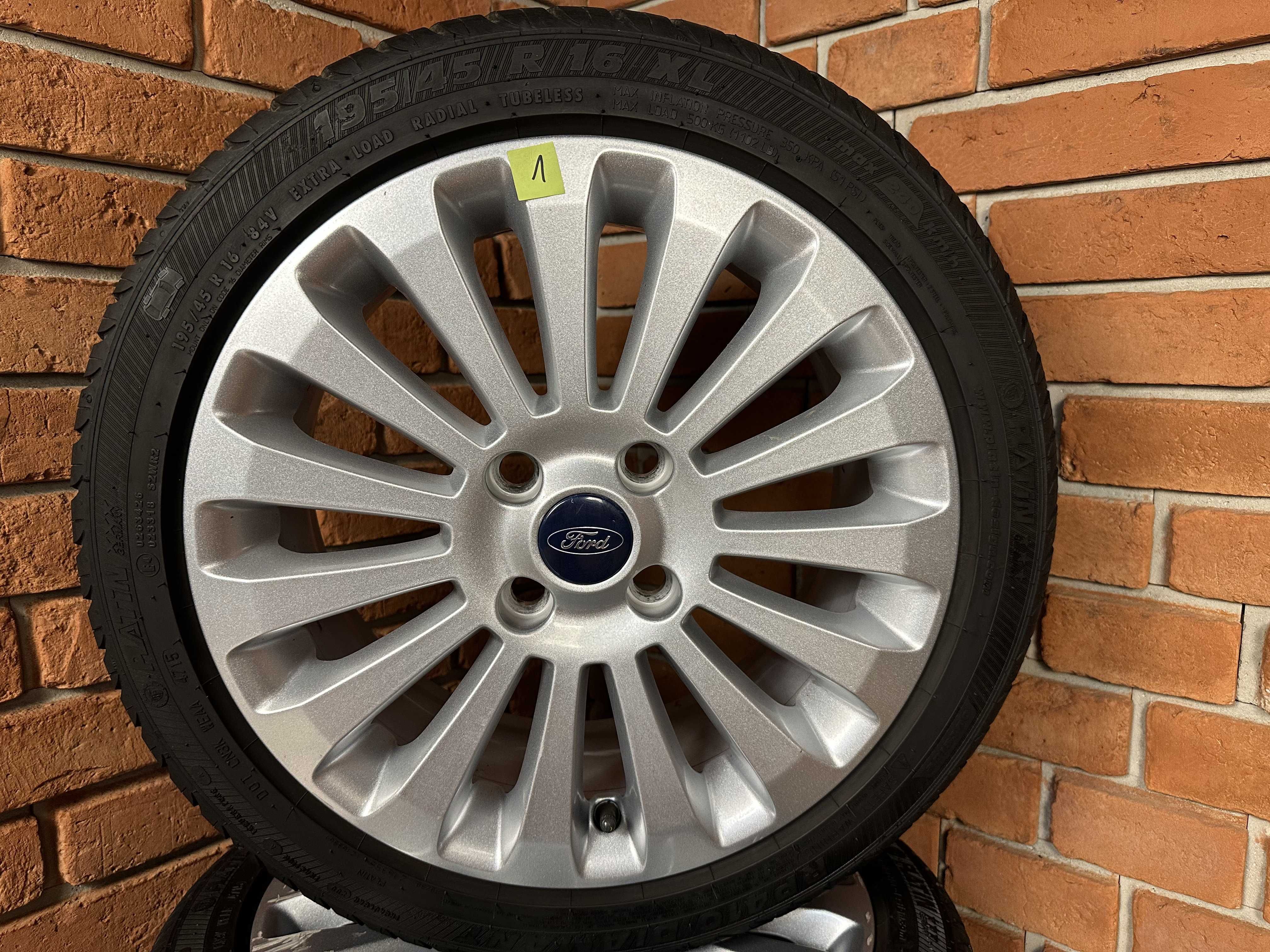 Koła Felgi 16 4x108 Ford Fiesta MK7 Oryginał