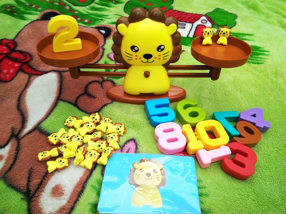 Математична гра,  ваги, балансир,  веси