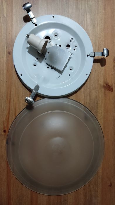 Plafon sufitowy szklany