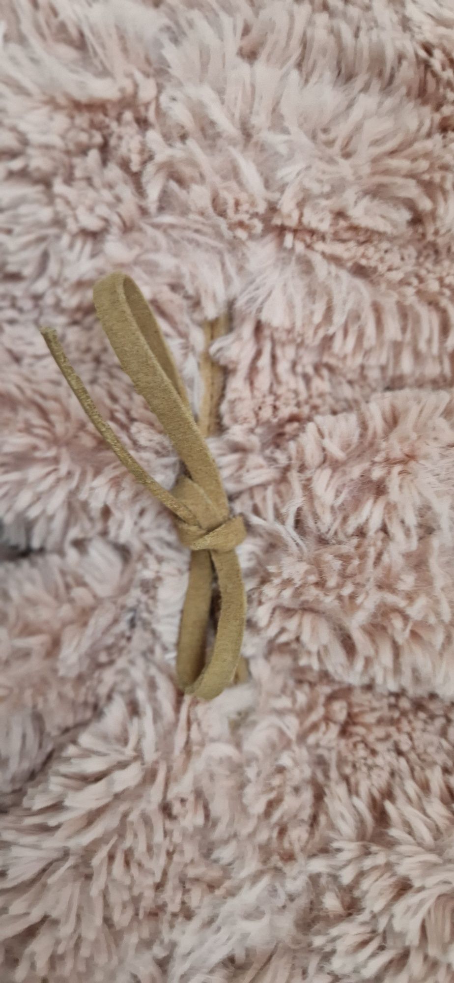 Zara kamizelka futrzana, różowa,  futerko 12-18 miesięcy,  86 cm
