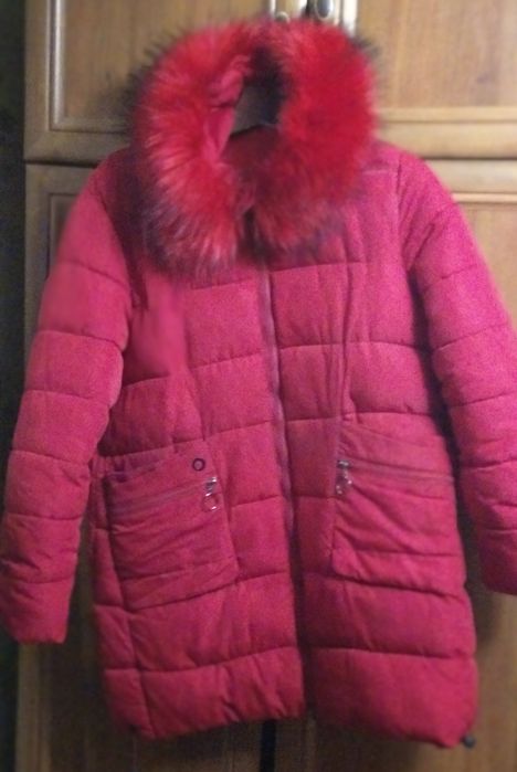 Куртка зимняя на синтепоне б/у