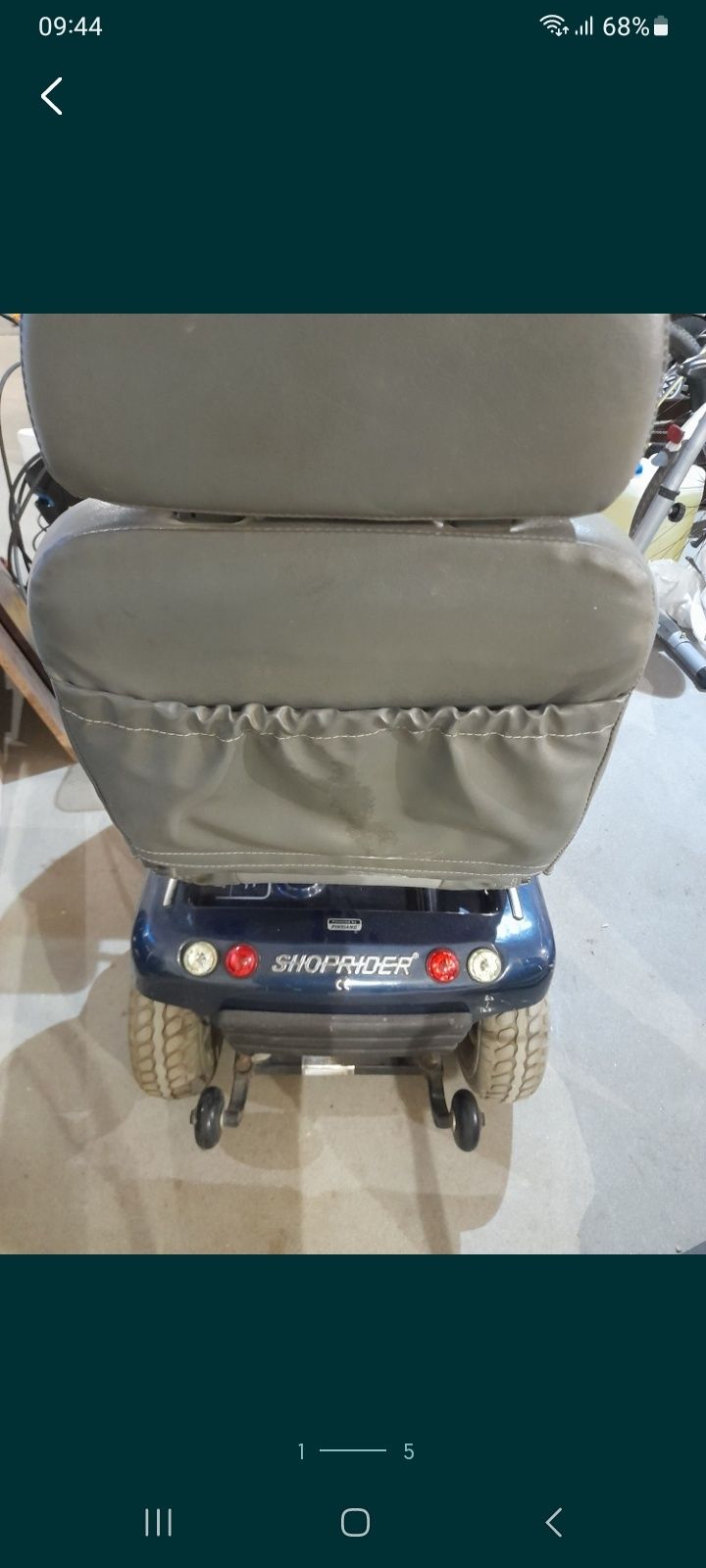 Wózek/skuter elektryczny shoprider TE-889NR na części