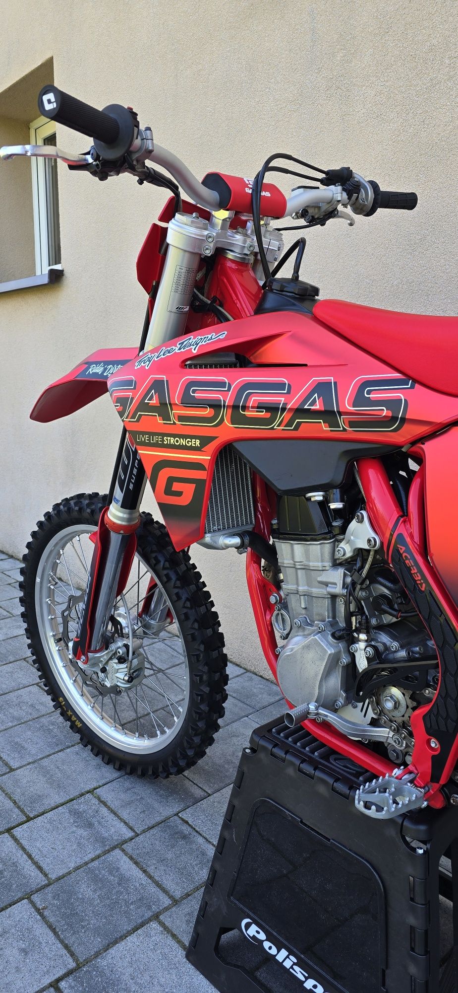 Gas gas 450cc 2023! Akrapovic ktm ładny