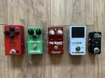 Pedais de guitarra JHS, Maxon, Fulltone, TC electronics - como novos