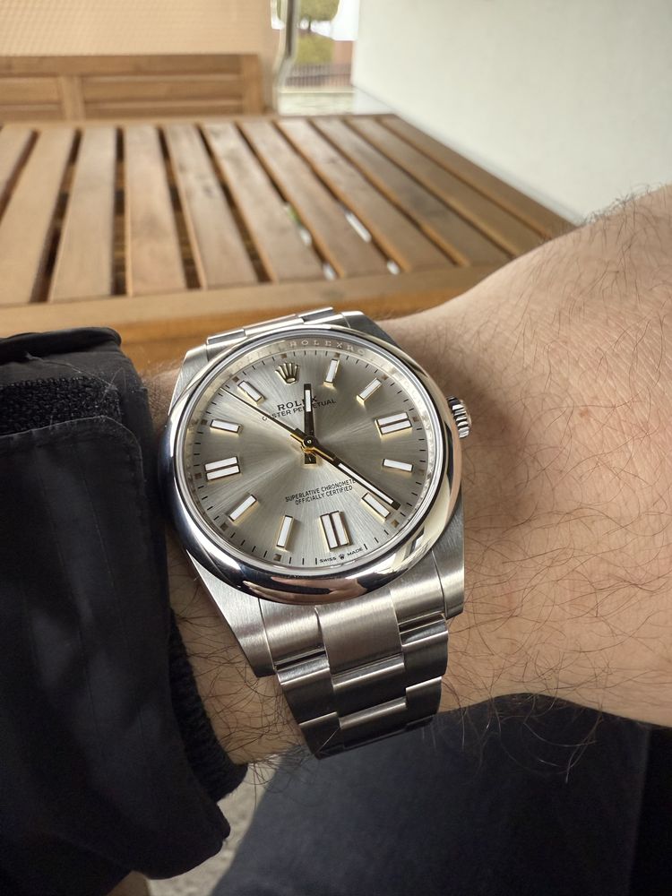 Rolex Oyster Perpetual 41 Silver