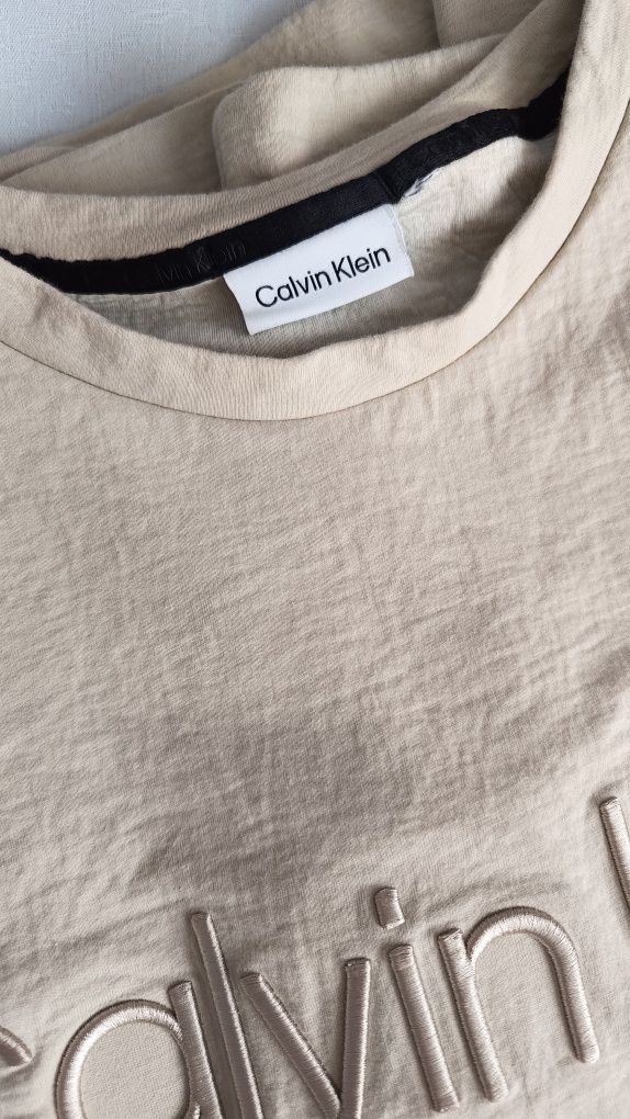 Calvin Klein beżowa bluza męska 3xl