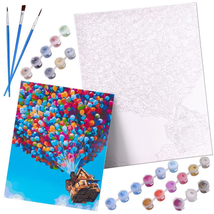 Malowanie po numerach obraz 40x50cm balon