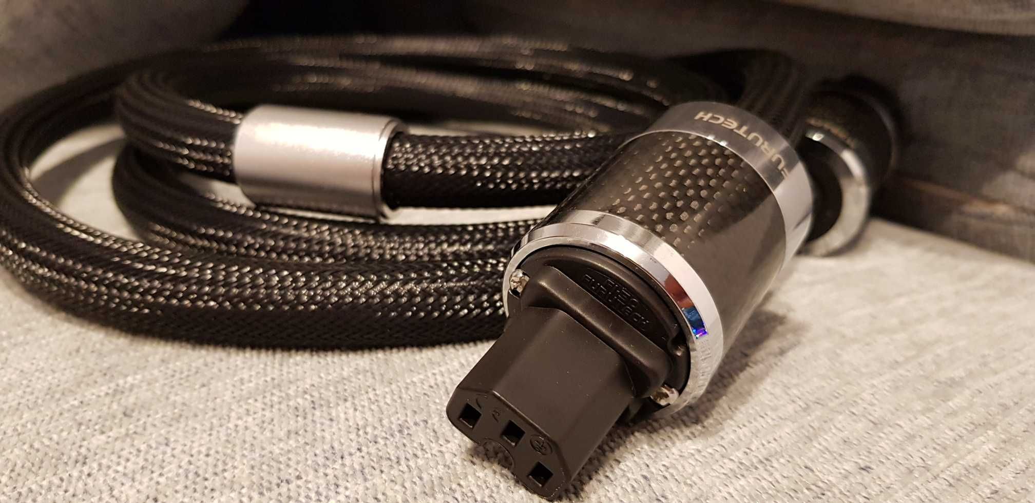 kabel zasilający furutech 1,5 m audio przewód cd dac streamer