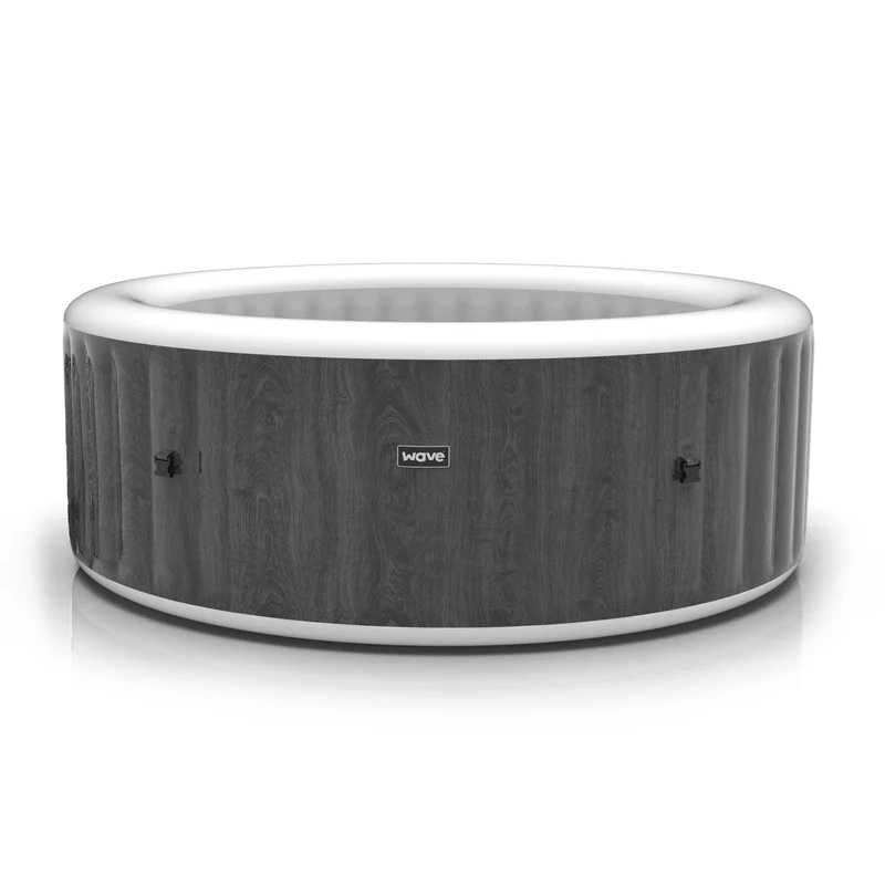 Jaccuzzi 4 osobowe Atlantic Inflatable Hot Tub | Grey Wood